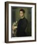 Portrait of a Sculptor, Possibly Baccio Bandinelli (1493-1560)-Agnolo Bronzino-Framed Giclee Print