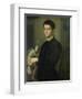 Portrait of a Sculptor, Possibly Baccio Bandinelli (1493-1560)-Agnolo Bronzino-Framed Giclee Print