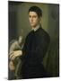 Portrait of a Sculptor, Possibly Baccio Bandinelli (1493-1560)-Agnolo Bronzino-Mounted Giclee Print