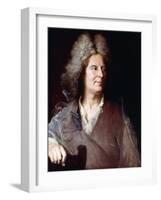 Portrait of a Sculptor, Said to Be Robert Le Lorrain-Hyacinthe Rigaud-Framed Giclee Print