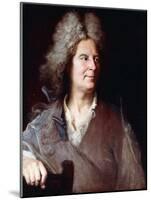 Portrait of a Sculptor, Said to Be Robert Le Lorrain-Hyacinthe Rigaud-Mounted Giclee Print