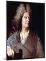 Portrait of a Sculptor, Said to Be Robert Le Lorrain-Hyacinthe Rigaud-Mounted Giclee Print