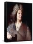 Portrait of a Sculptor, Said to Be Robert Le Lorrain-Hyacinthe Rigaud-Framed Stretched Canvas