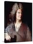 Portrait of a Sculptor, Said to Be Robert Le Lorrain-Hyacinthe Rigaud-Stretched Canvas