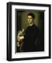 Portrait of a Sculptor-Agnolo Bronzino-Framed Giclee Print