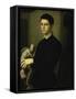 Portrait of a Sculptor-Agnolo Bronzino-Framed Stretched Canvas