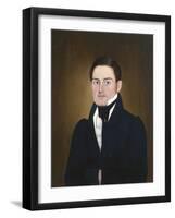 Portrait of a Sea Captain: James Reed of Newburyport, Massachusetts-John Brewster-Framed Giclee Print