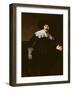 Portrait of a Seated Man Rising from His Chair, 1633-Rembrandt van Rijn-Framed Giclee Print