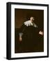 Portrait of a Seated Man Rising from His Chair, 1633-Rembrandt van Rijn-Framed Giclee Print