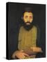 Portrait of a Sephardic Jew-Isidor Kaufmann-Stretched Canvas