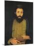 Portrait of a Sephardic Jew-Isidor Kaufmann-Mounted Art Print