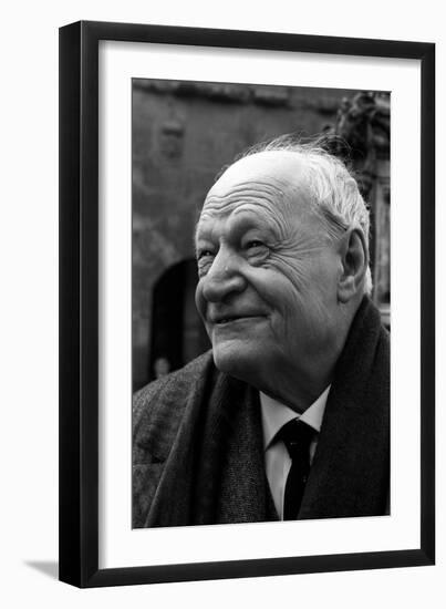 Portrait of a Smiling Giuseppe Ungaretti-Walter Mori-Framed Giclee Print