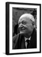 Portrait of a Smiling Giuseppe Ungaretti-Walter Mori-Framed Giclee Print