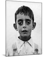 Portrait of a Spanish Boy-Frank Scherschel-Mounted Photographic Print