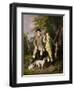 Portrait of a Sportsman with His Son, 1779-Francis Wheatley-Framed Giclee Print