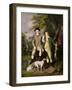 Portrait of a Sportsman with His Son, 1779-Francis Wheatley-Framed Giclee Print