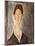 Portrait of a Student, c.1918-19-Amedeo Modigliani-Mounted Giclee Print