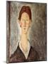 Portrait of a Student, c.1918-19-Amedeo Modigliani-Mounted Giclee Print