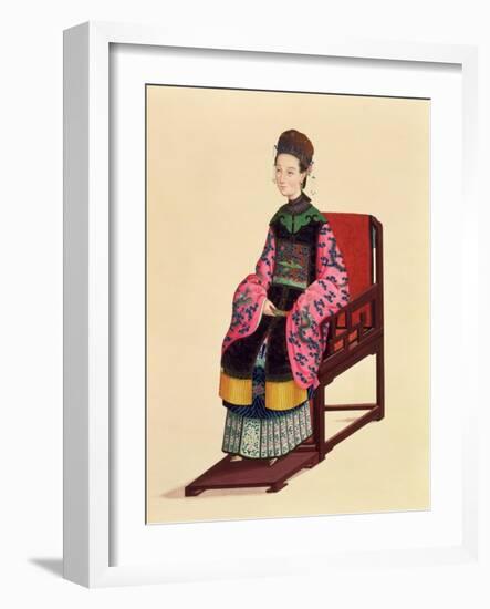 Portrait of a Tartar Woman-null-Framed Giclee Print