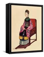 Portrait of a Tartar Woman-null-Framed Stretched Canvas