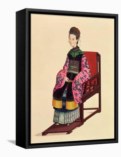 Portrait of a Tartar Woman-null-Framed Stretched Canvas