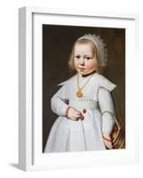 Portrait of a Two-Year Old Girl, 1636-Jan Cornelisz van Loenen-Framed Giclee Print