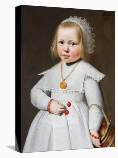 Portrait of a Two-Year Old Girl, 1636-Jan Cornelisz van Loenen-Stretched Canvas