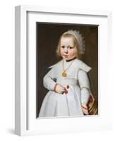 Portrait of a Two-Year Old Girl, 1636-Jan Cornelisz van Loenen-Framed Giclee Print