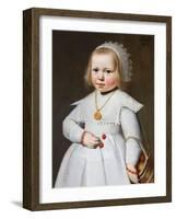 Portrait of a Two-Year Old Girl, 1636-Johan Cornelisz van Loenen-Framed Giclee Print