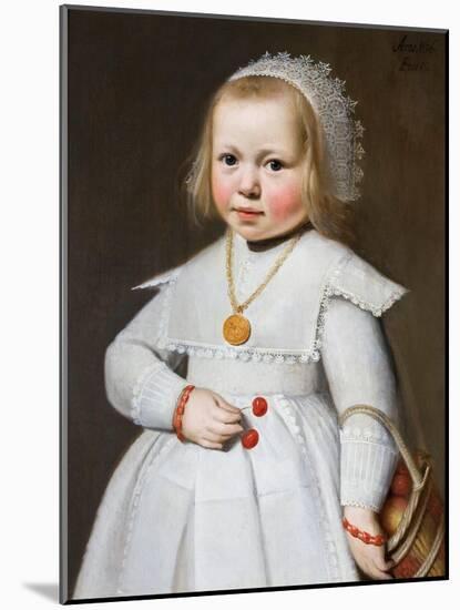 Portrait of a Two-Year Old Girl, 1636-Johan Cornelisz van Loenen-Mounted Giclee Print