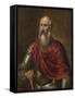 Portrait of a Venetian Admiral, Possibly Francesco Duodo-Titian (Tiziano Vecelli)-Framed Stretched Canvas