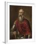 Portrait of a Venetian Admiral, Possibly Francesco Duodo-Titian (Tiziano Vecelli)-Framed Giclee Print