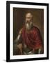 Portrait of a Venetian Admiral, Possibly Francesco Duodo-Titian (Tiziano Vecelli)-Framed Giclee Print