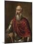 Portrait of a Venetian Admiral, Possibly Francesco Duodo-Titian (Tiziano Vecelli)-Mounted Giclee Print