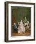 Portrait of a Venetian Family with a Manservant Serving Coffee-Pietro Longhi-Framed Art Print