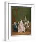 Portrait of a Venetian Family with a Manservant Serving Coffee-Pietro Longhi-Framed Art Print