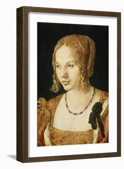 Portrait of a Venetian Lady-Albrecht Dürer-Framed Giclee Print