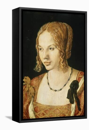 Portrait of a Venetian Lady-Albrecht Dürer-Framed Stretched Canvas