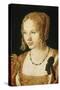 Portrait of a Venetian Lady-Albrecht Dürer-Stretched Canvas