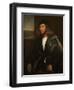 Portrait of a Venetian Nobleman-Giovanni de Busi Cariani-Framed Giclee Print