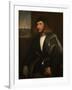 Portrait of a Venetian Nobleman-Giovanni de Busi Cariani-Framed Giclee Print