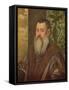 Portrait of a Venetian Senator (Oil on Canvas)-Jacopo Robusti Tintoretto-Framed Stretched Canvas