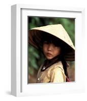 Portrait of a Vietnamese Girl-Keren Su-Framed Art Print