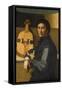 Portrait of a Viola Player-Paolo Zacchia the Elder-Framed Stretched Canvas