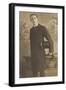 Portrait of a Well-Dressed Man-null-Framed Photographic Print