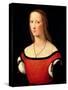 Portrait of a Woman, 1500s-Lorenzo Costa-Stretched Canvas