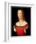Portrait of a Woman, 1500s-Lorenzo Costa-Framed Giclee Print