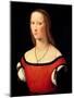 Portrait of a Woman, 1500s-Lorenzo Costa-Mounted Giclee Print