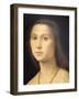 Portrait of a Woman, 1507 (Detail)-Raphael-Framed Giclee Print