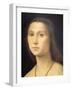 Portrait of a Woman, 1507 (Detail)-Raphael-Framed Giclee Print